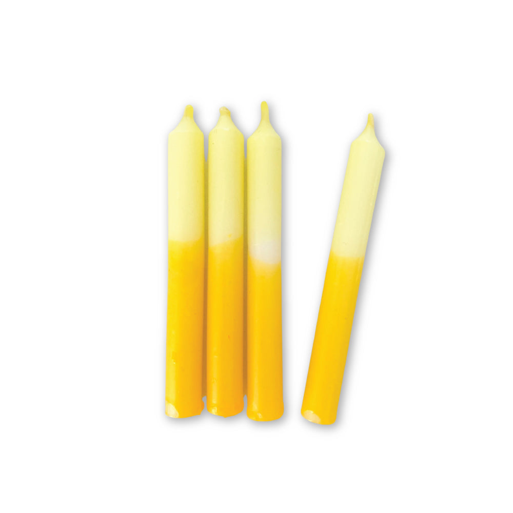 Single Birthday Candle - Mellow Yellow