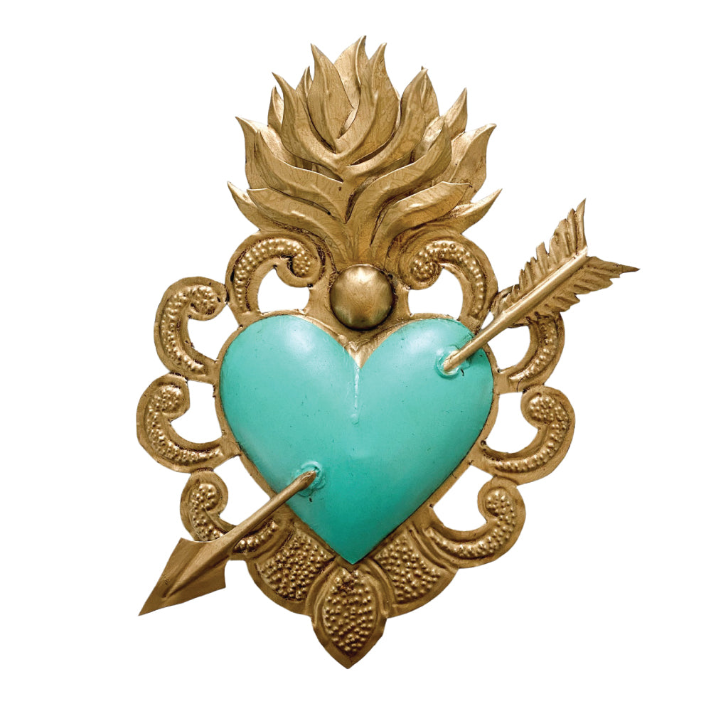 June Heart - Teal