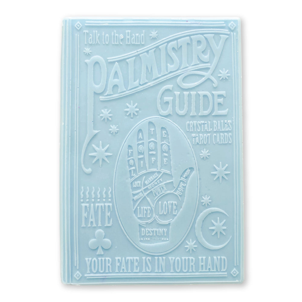 Palmistry Guidebook Candle - Blue