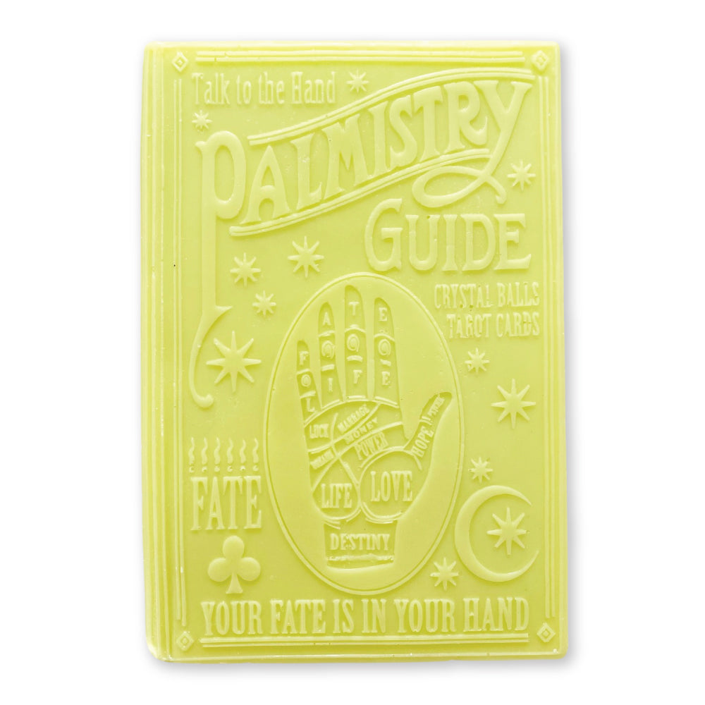 Palmistry Guidebook Candle - Fern Green