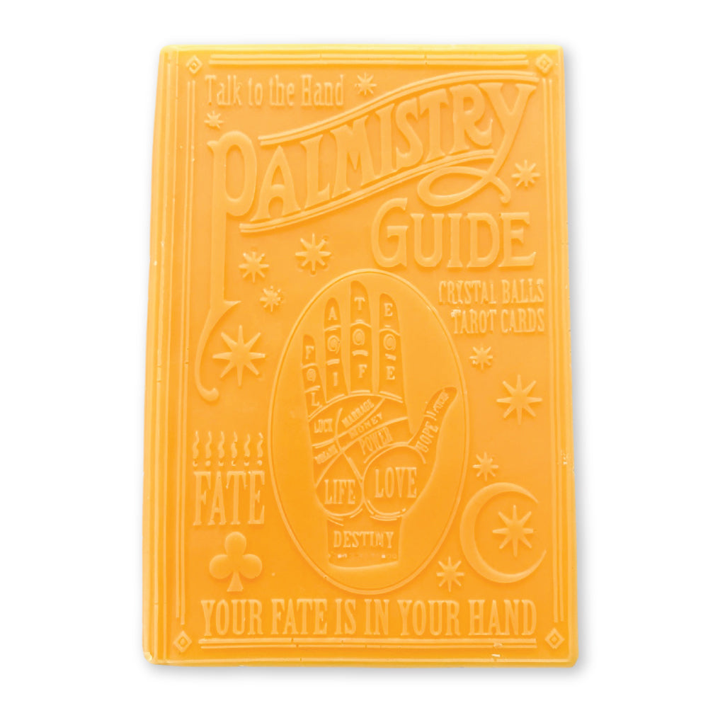 Palmistry Guidebook Candle - Orange