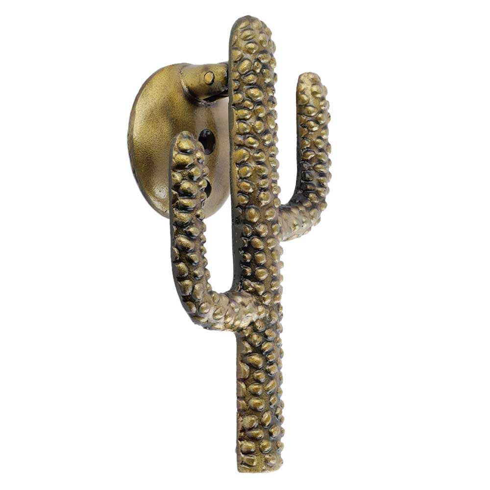 Mojave Cactus Door Knocker