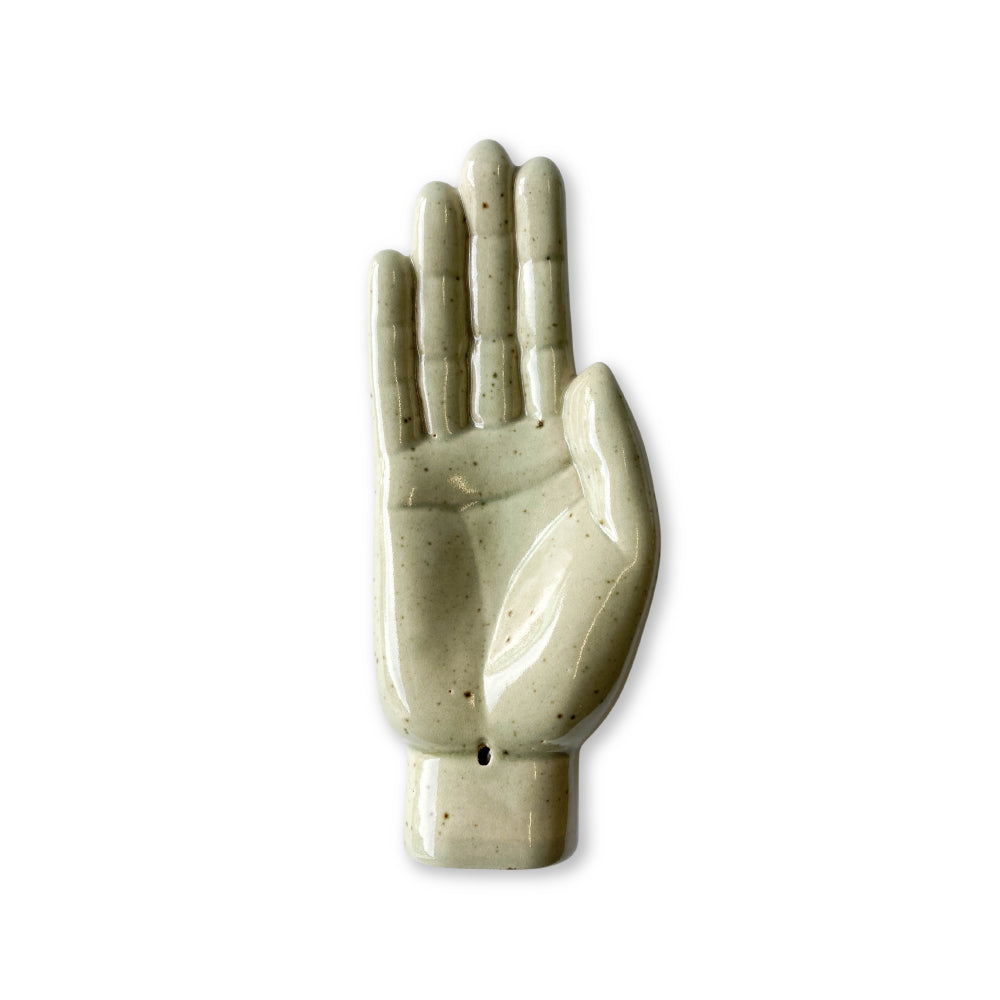 Palmastry La Mano Incense Holder - Light Green