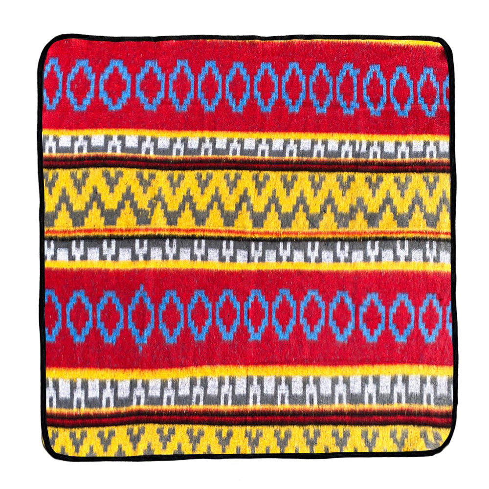 Indiana Blanket - Red & Blue