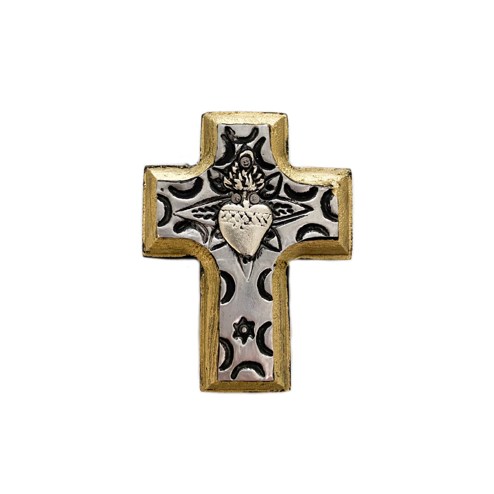 Wooden Milagro Mini Cross -