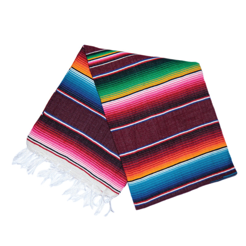 Serape - Burgundy