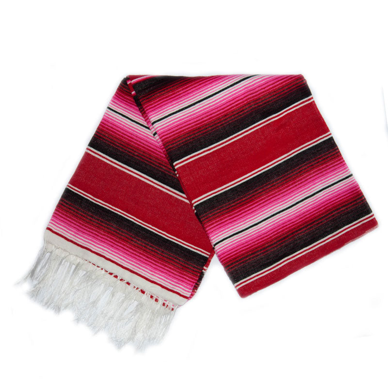 Serape - Pink & Red