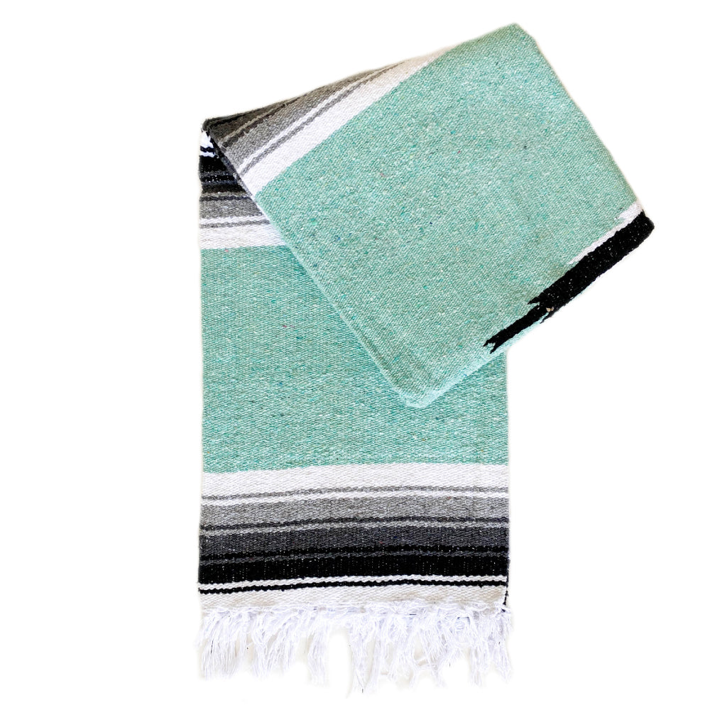 Valley Diamond Blanket - Mint