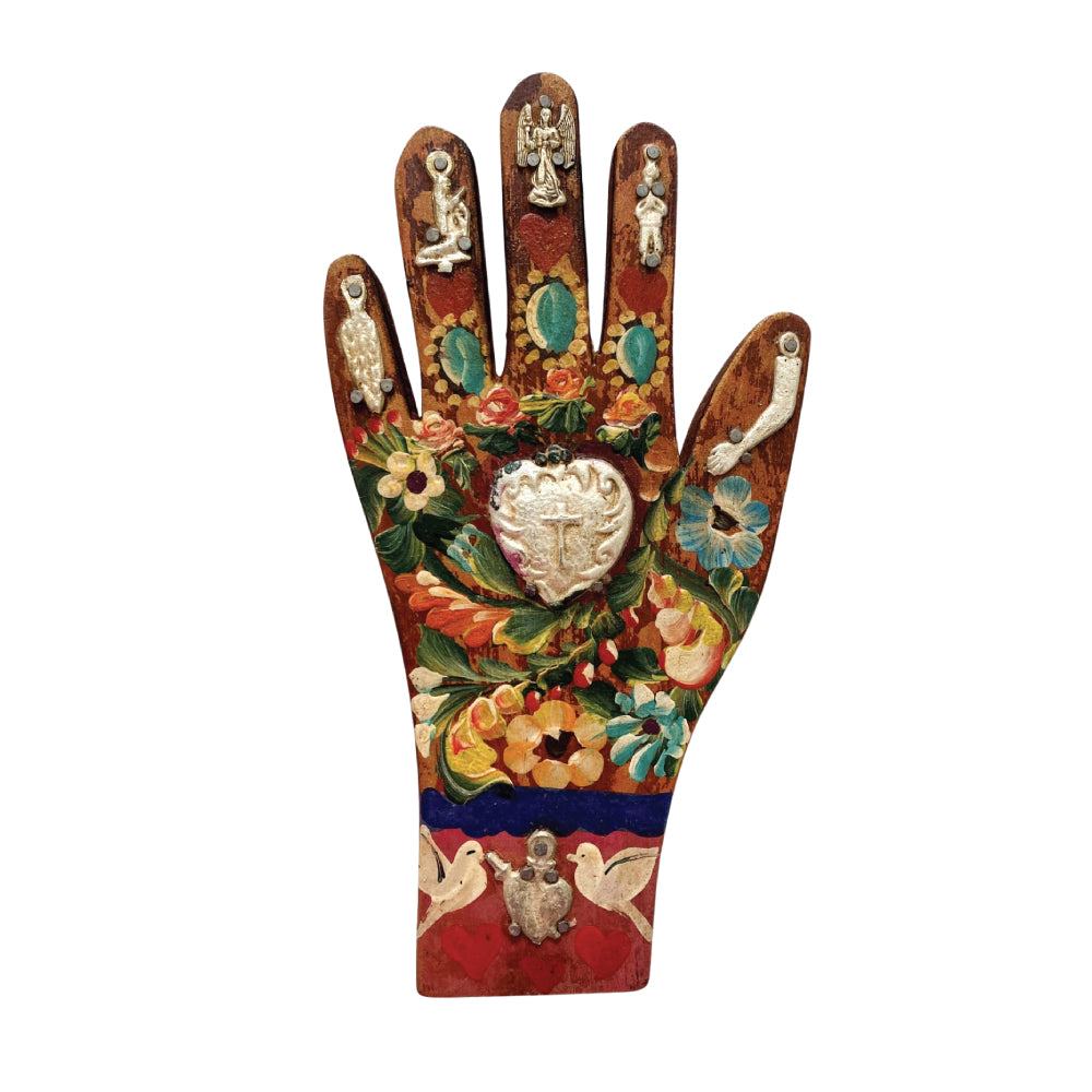 Large Vintage Wooden Hand - 2
