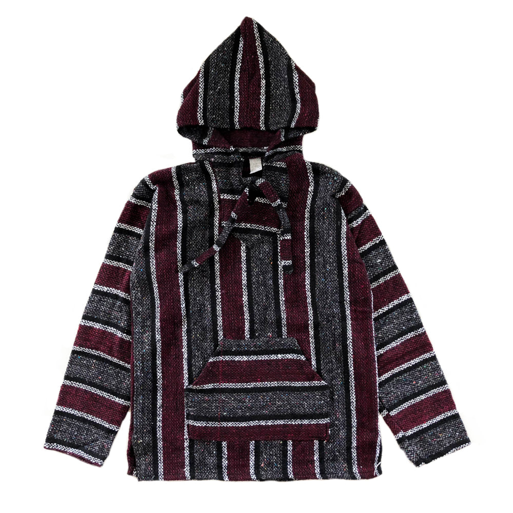 Men's Baja - XXlarge Burgundy & Grey