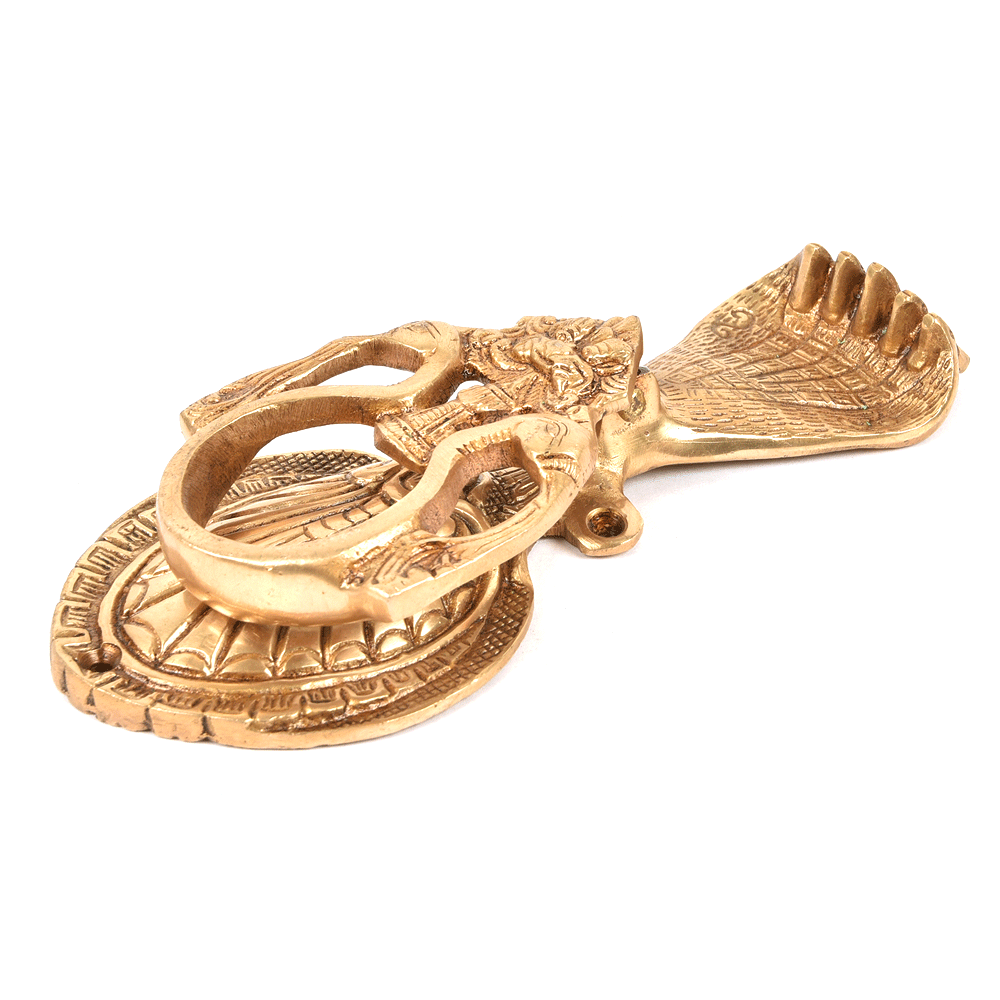 Brass Sheshnag Door Knocker