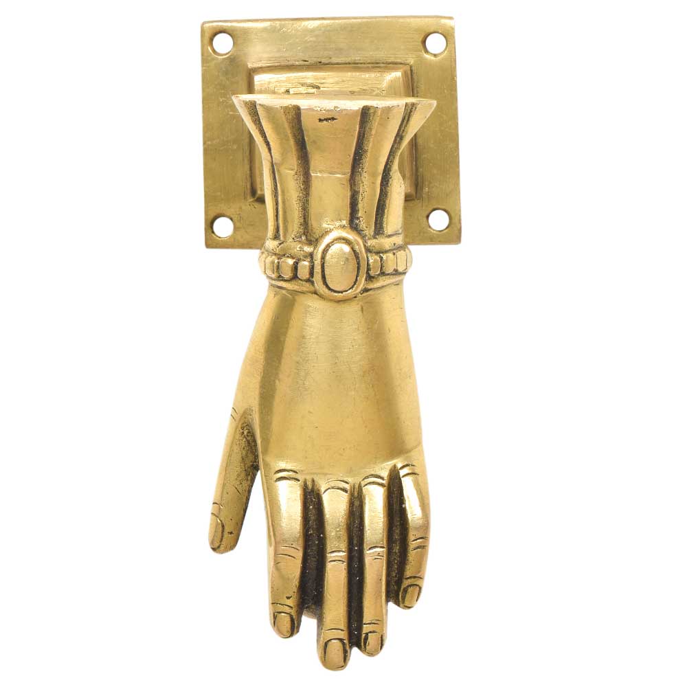 Brass Hand Door Knocker