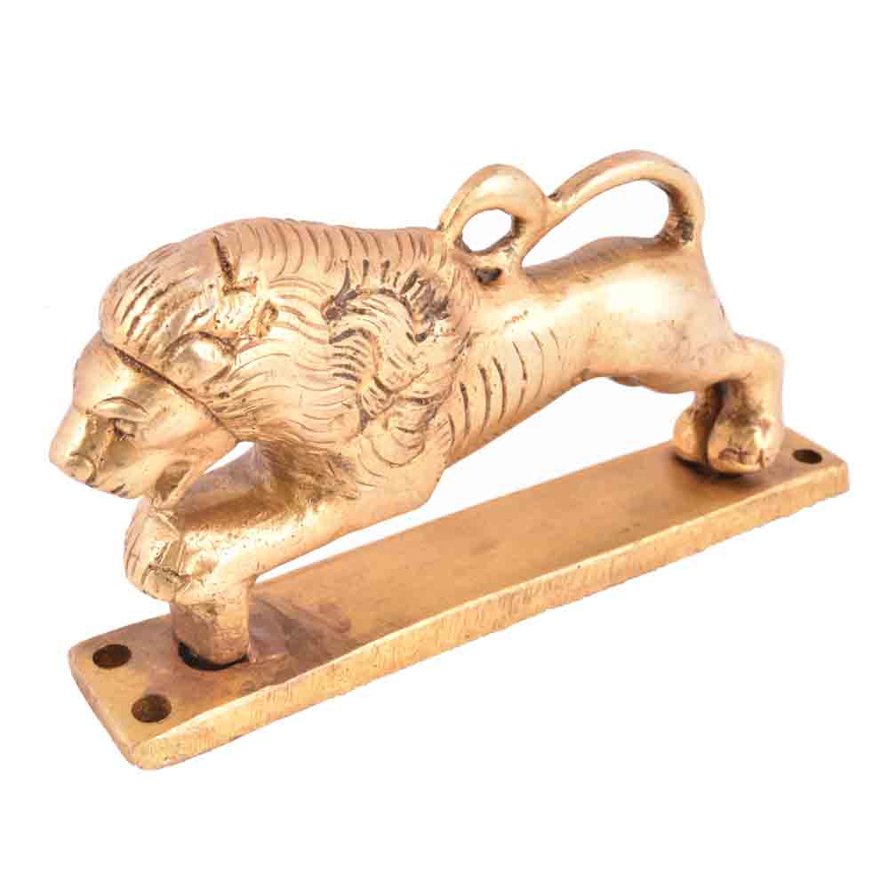 Brass Lion Handle