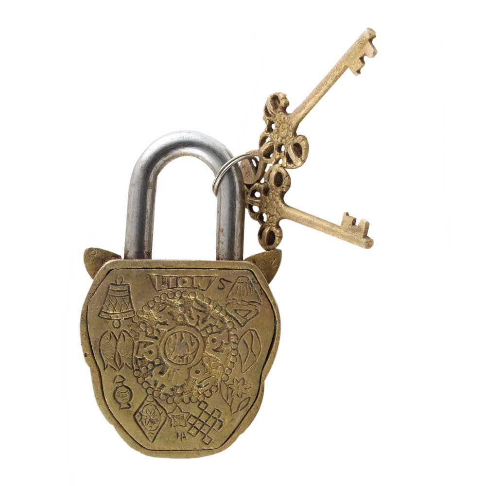 Lion Lock & Key