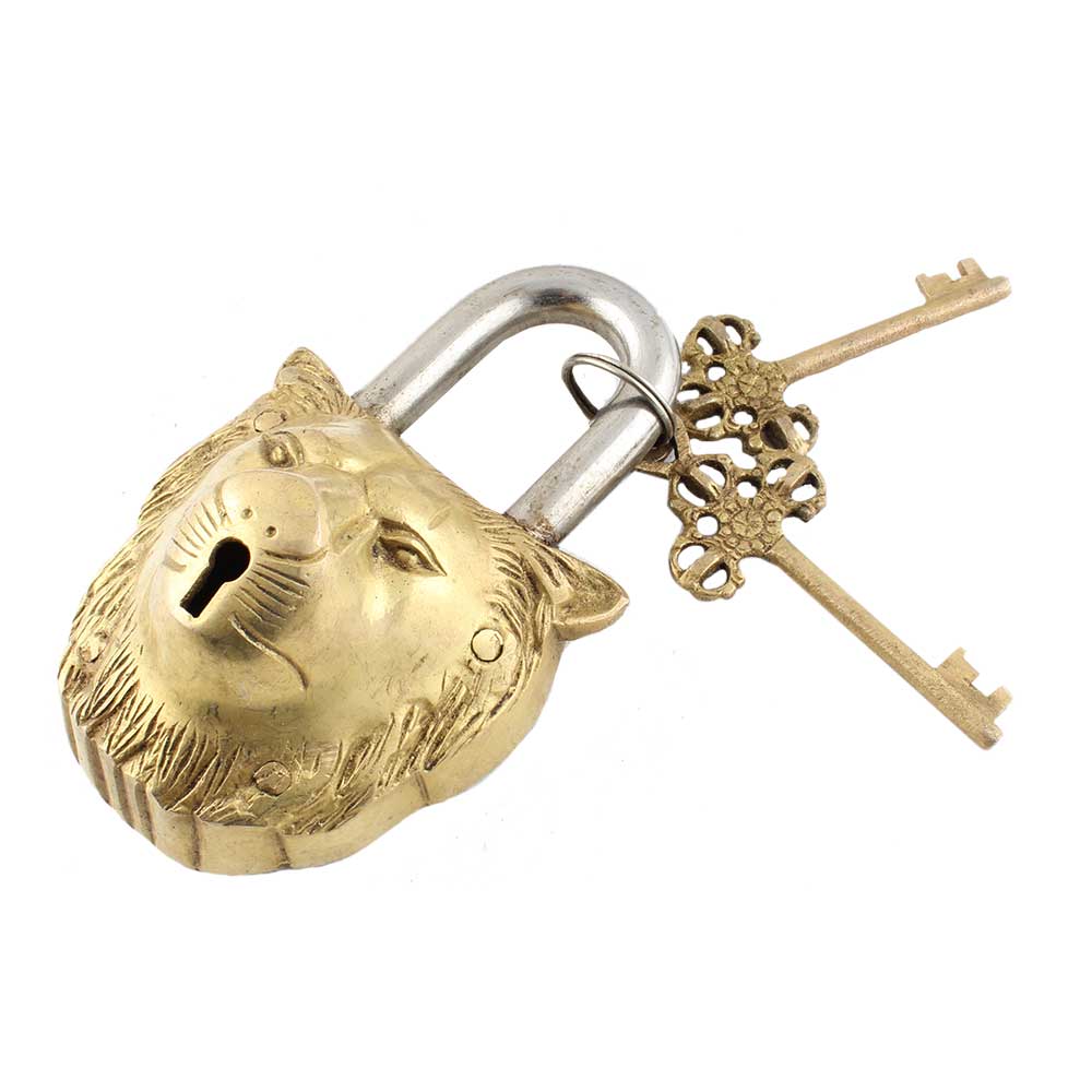 Lion Lock & Key