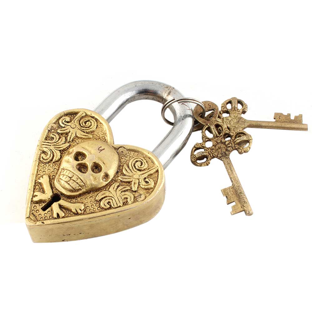 Skull Lock & Key
