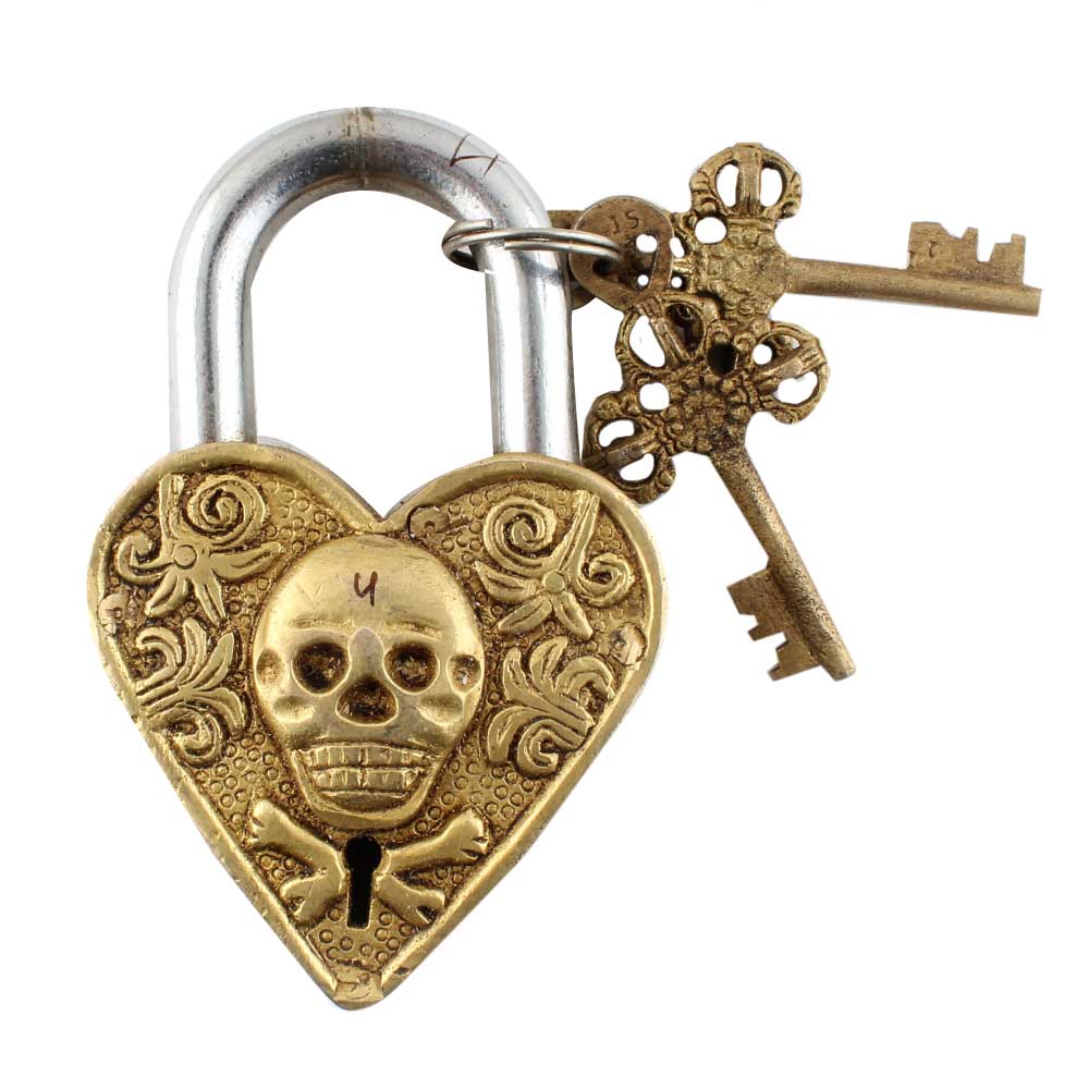 Skull Lock & Key
