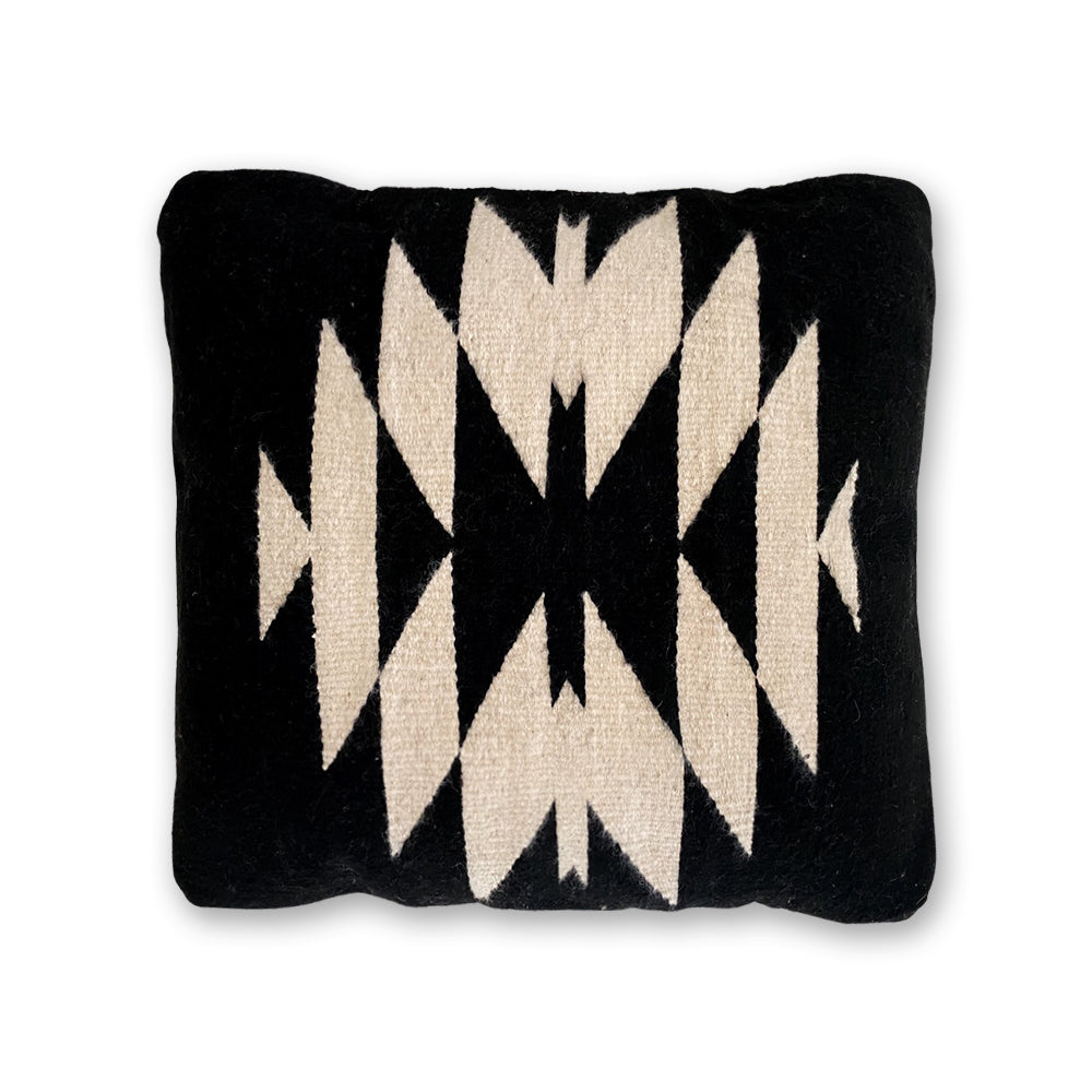 Zapotec Mino Cushion - Black